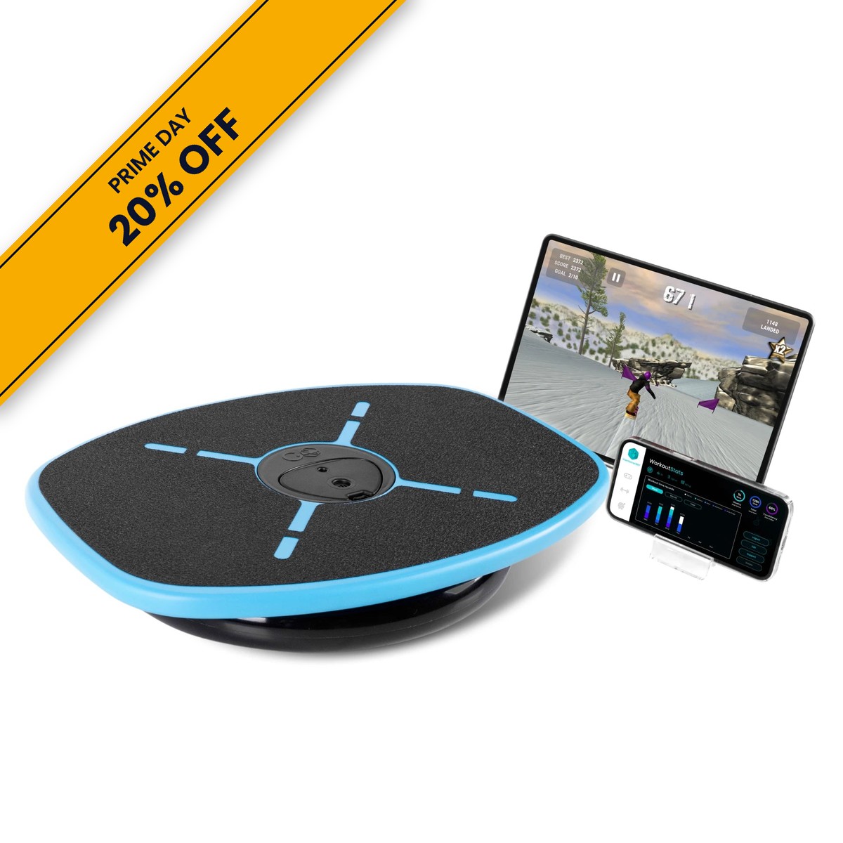 GoBalance Sport with a Prime Day 20% off badge (corner ribbon)