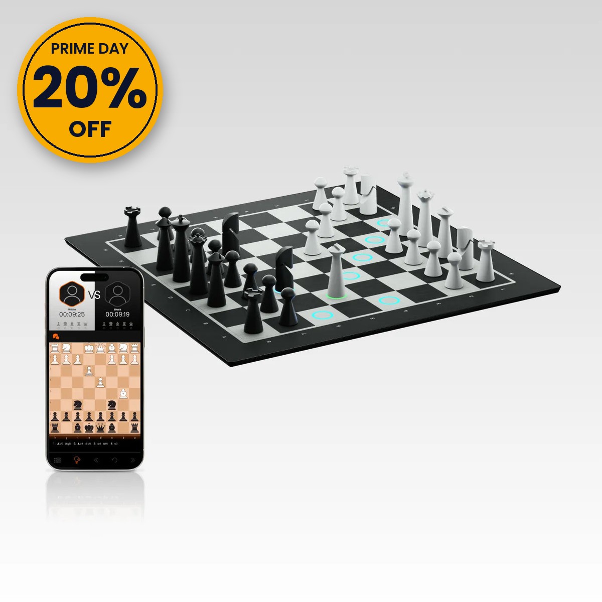 GoChess Mini with a Prime Day 20% off badge (round seal)