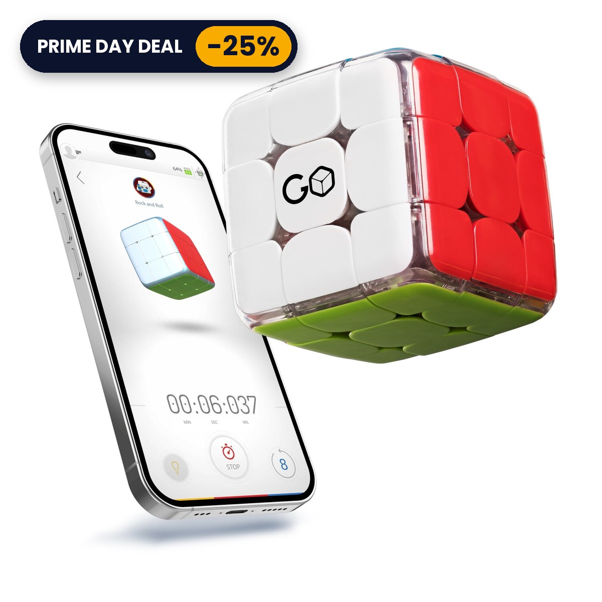 GoCube Edge Full Pack with a Prime Day 25% off badge (deal tag)