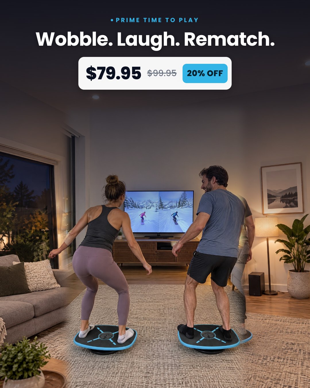 Wobble. Laugh. Rematch.