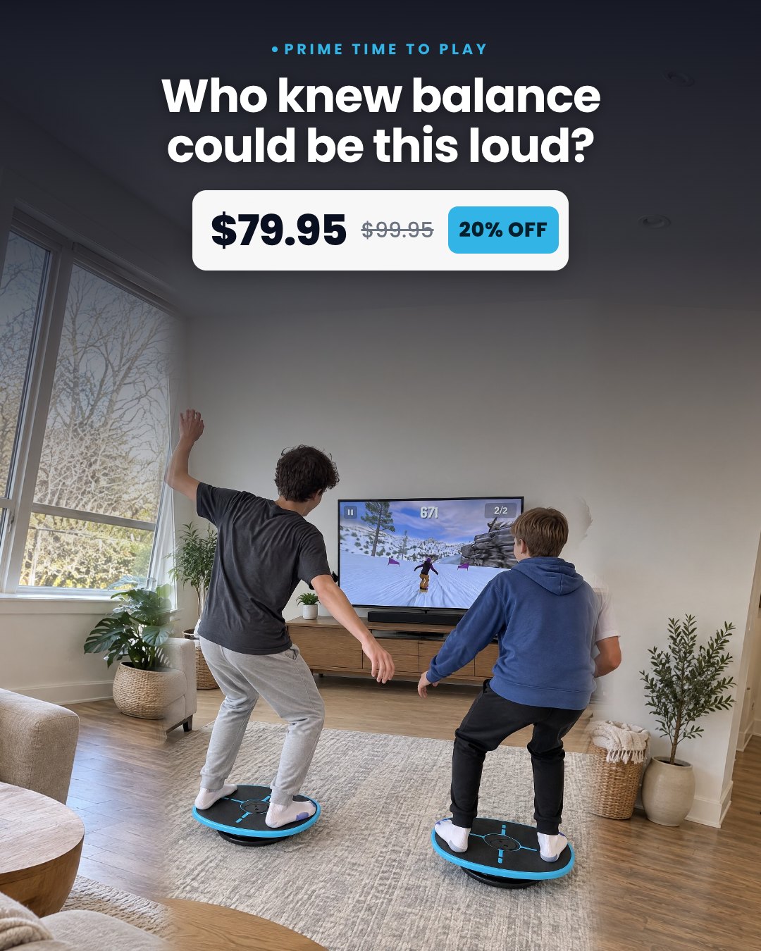 Who knew balance could be this loud?