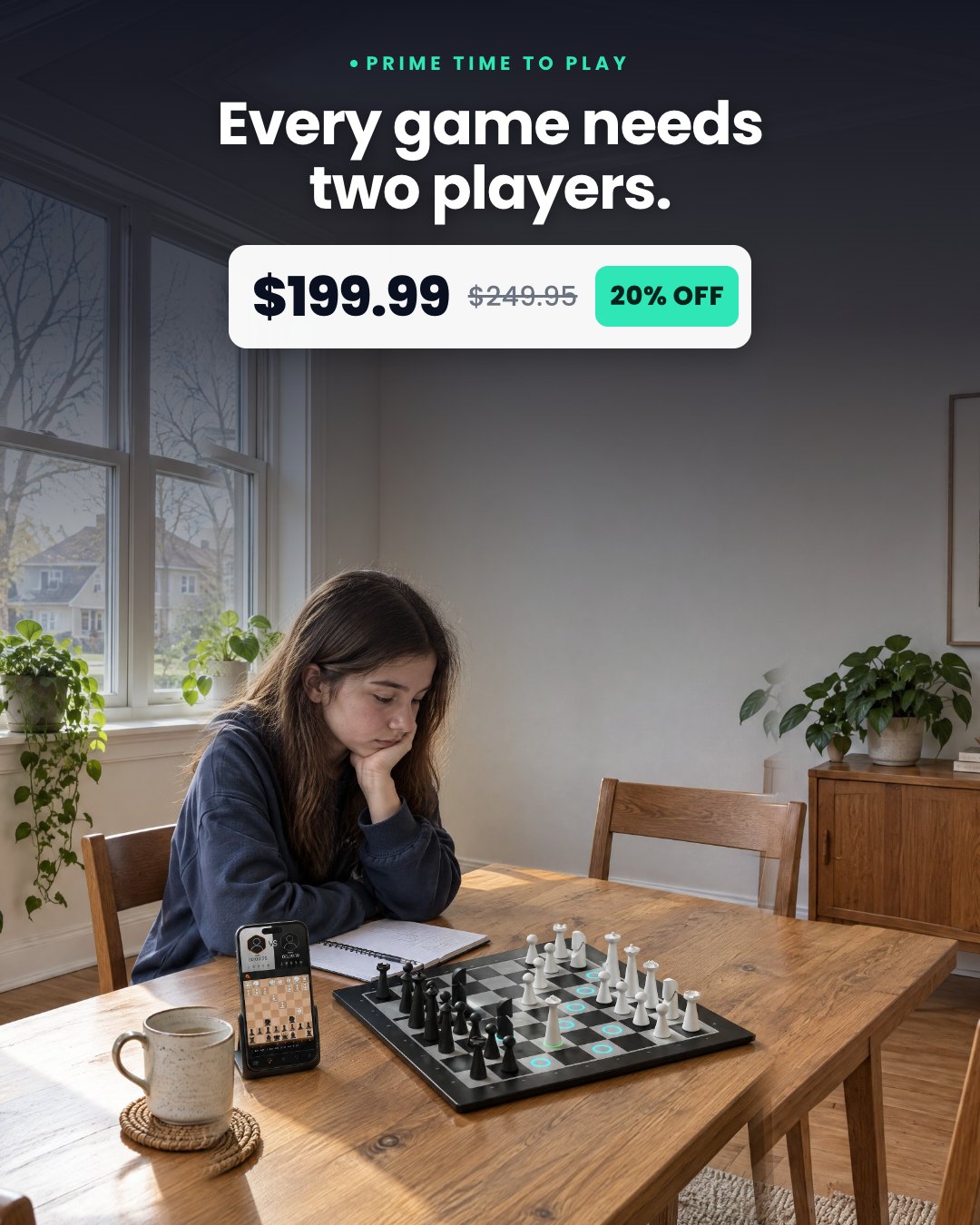 Every game needs two players.