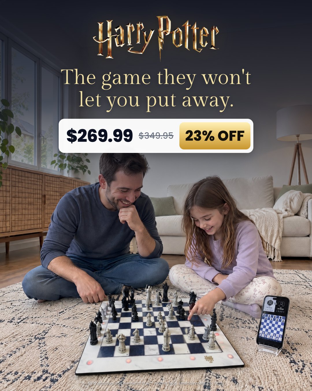 The game they won't let you put away.