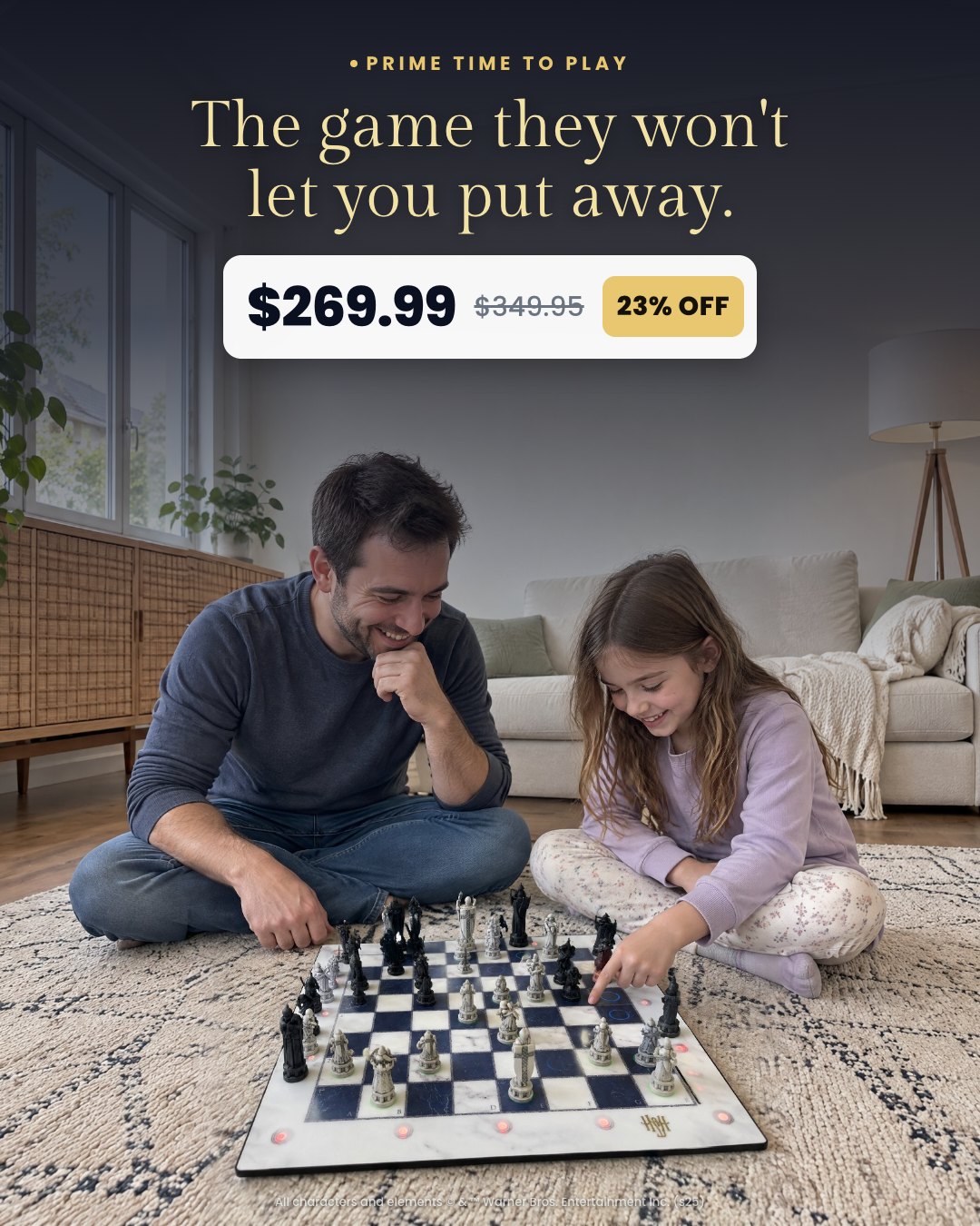 The game they won't let you put away.