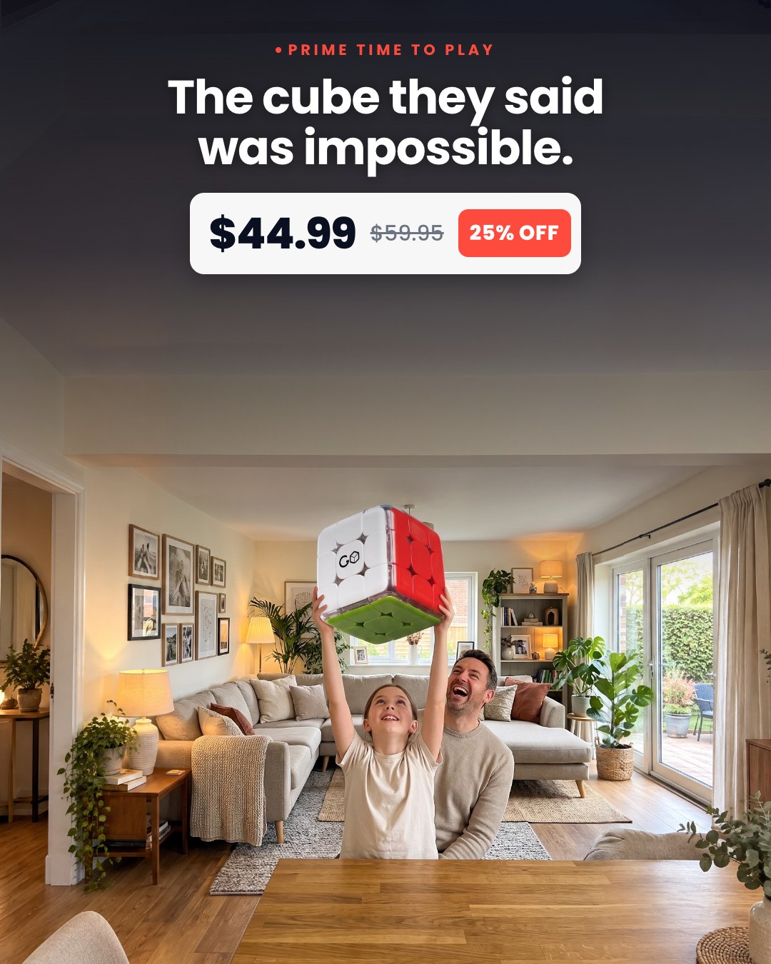 The cube they said was impossible.