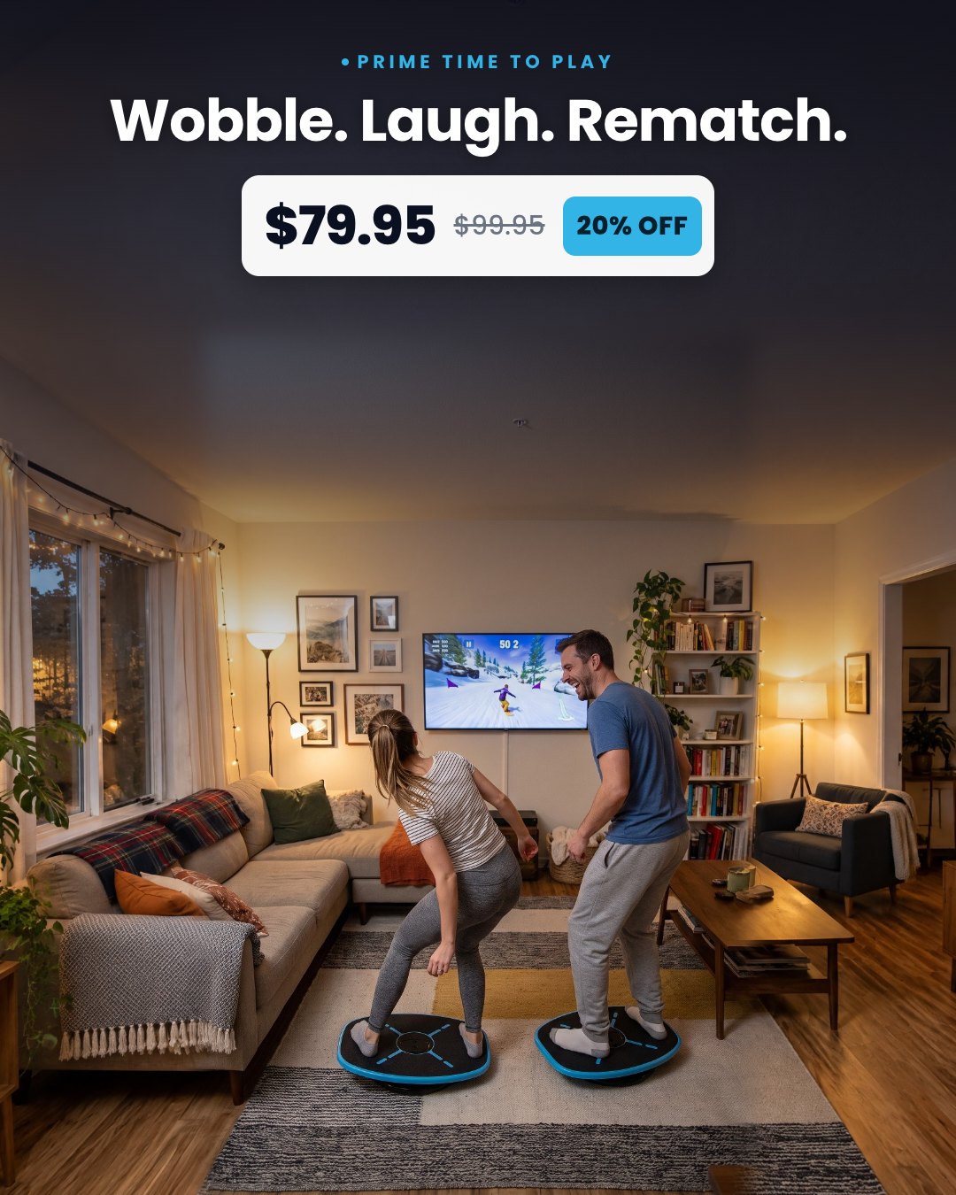 Wobble. Laugh. Rematch.
