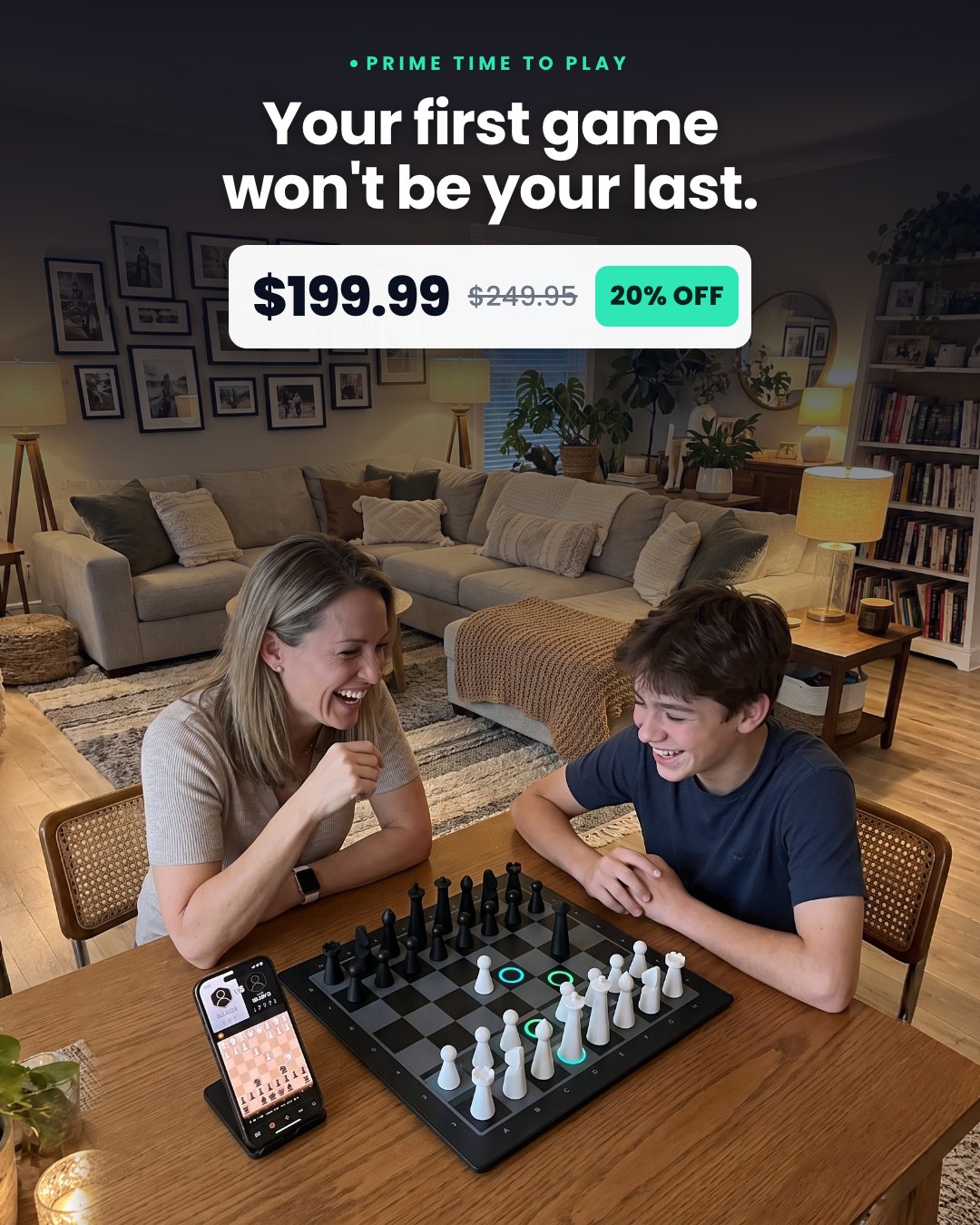 Your first game won't be your last.
