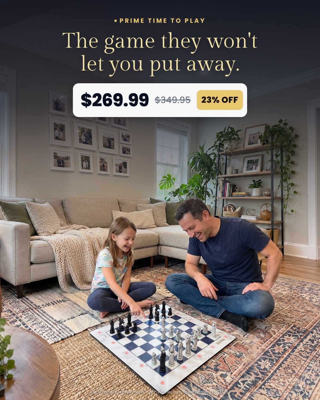 The game they won't let you put away.