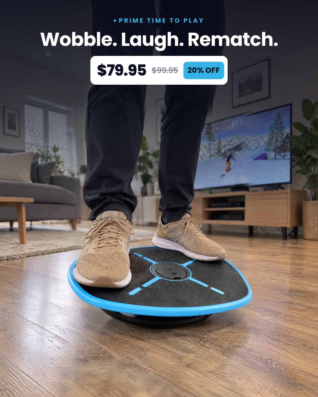 Wobble. Laugh. Rematch.