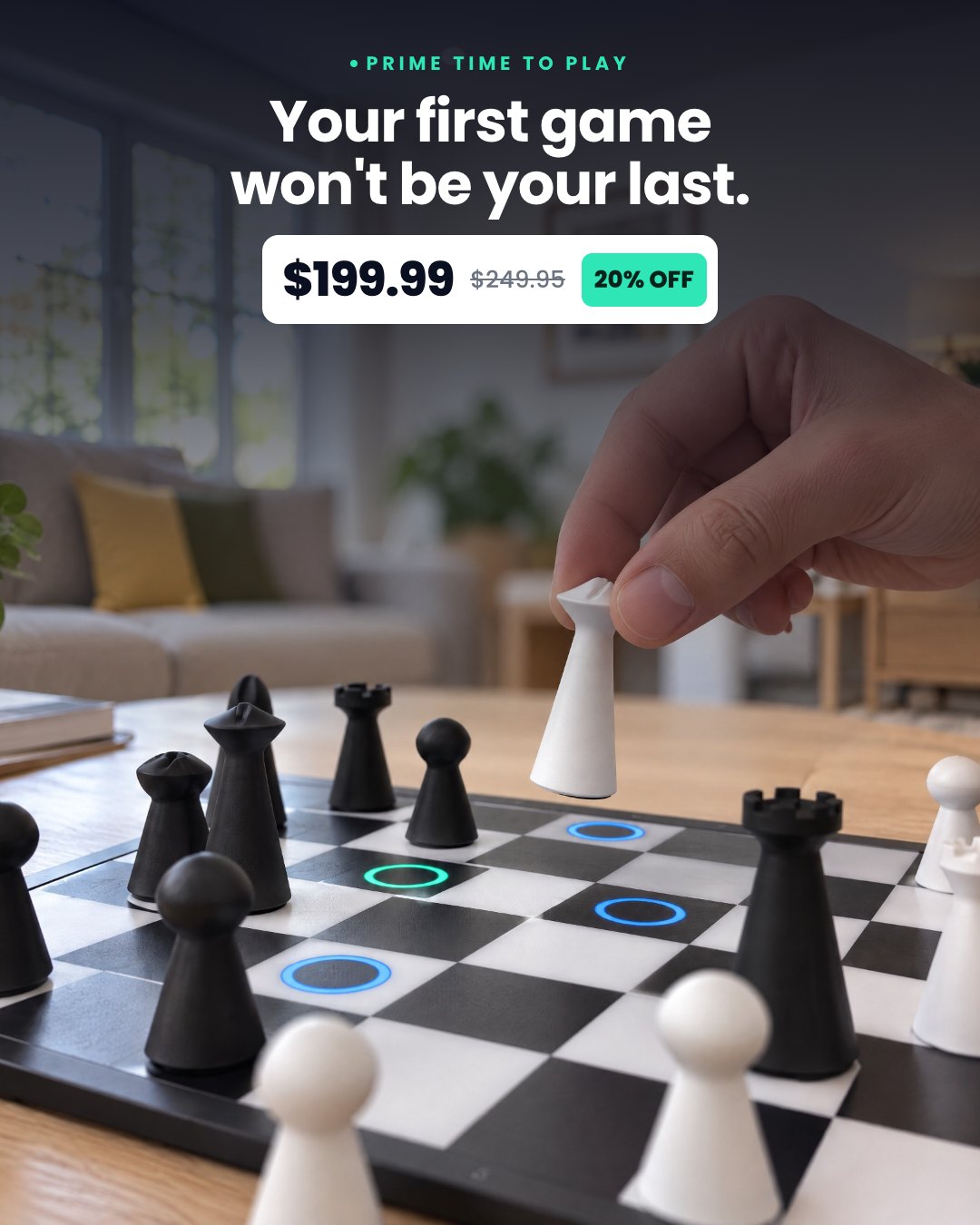 Your first game won't be your last.