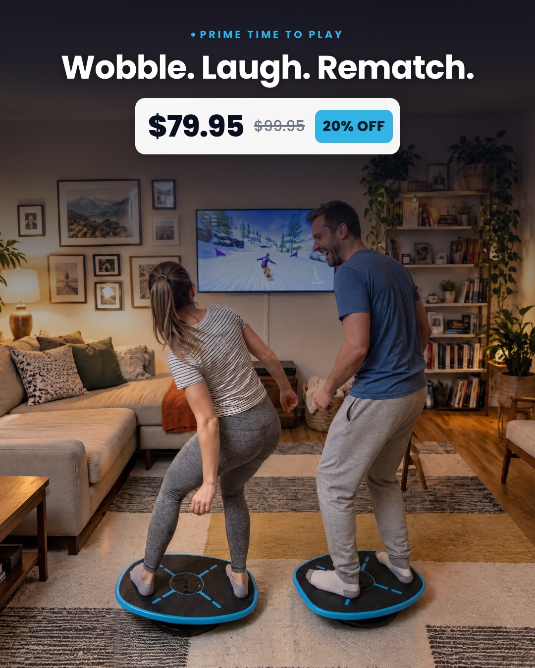 Wobble. Laugh. Rematch.