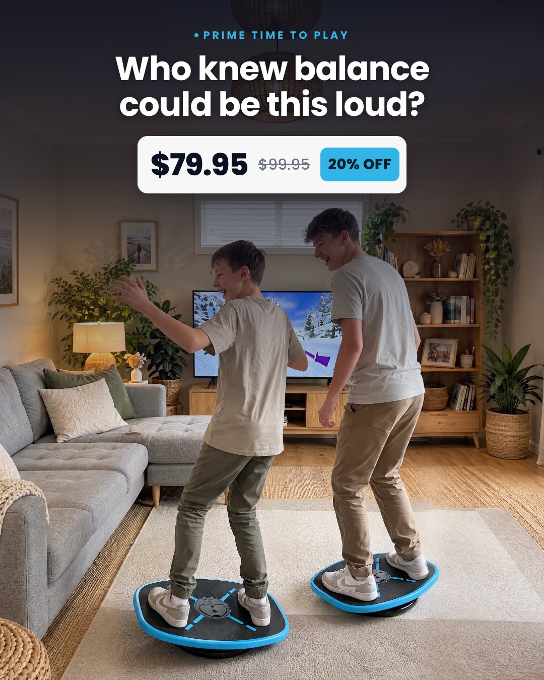Who knew balance could be this loud?