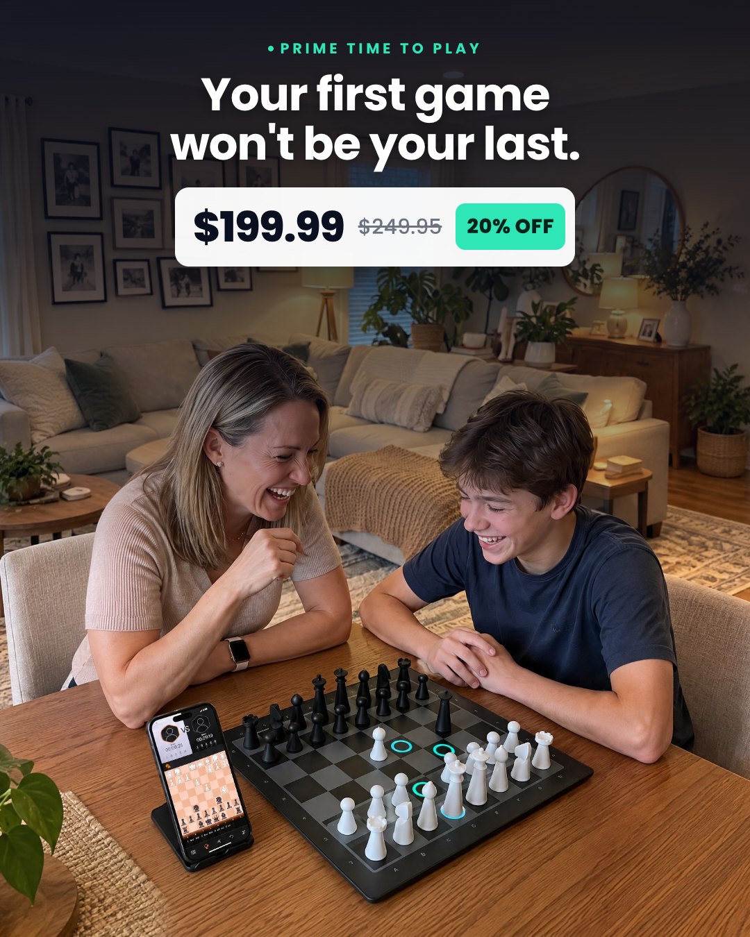 Your first game won't be your last.