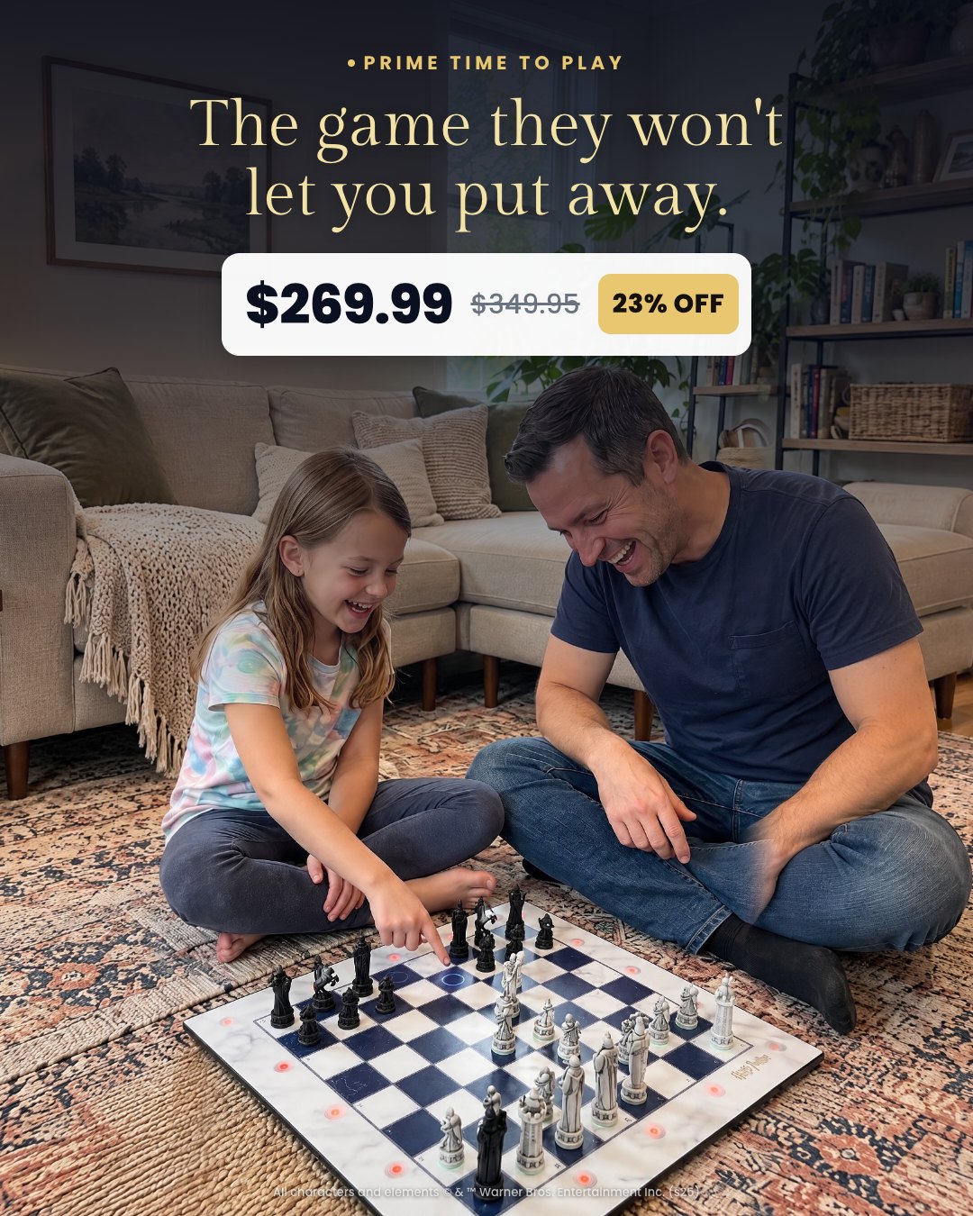 The game they won't let you put away.